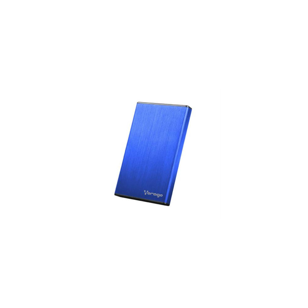 Enclosure Gabinete Vorago HDD-102 para SSD/HDD 2.5" SATA USB 2.0 Color Azul [ AC-475885-2 ]