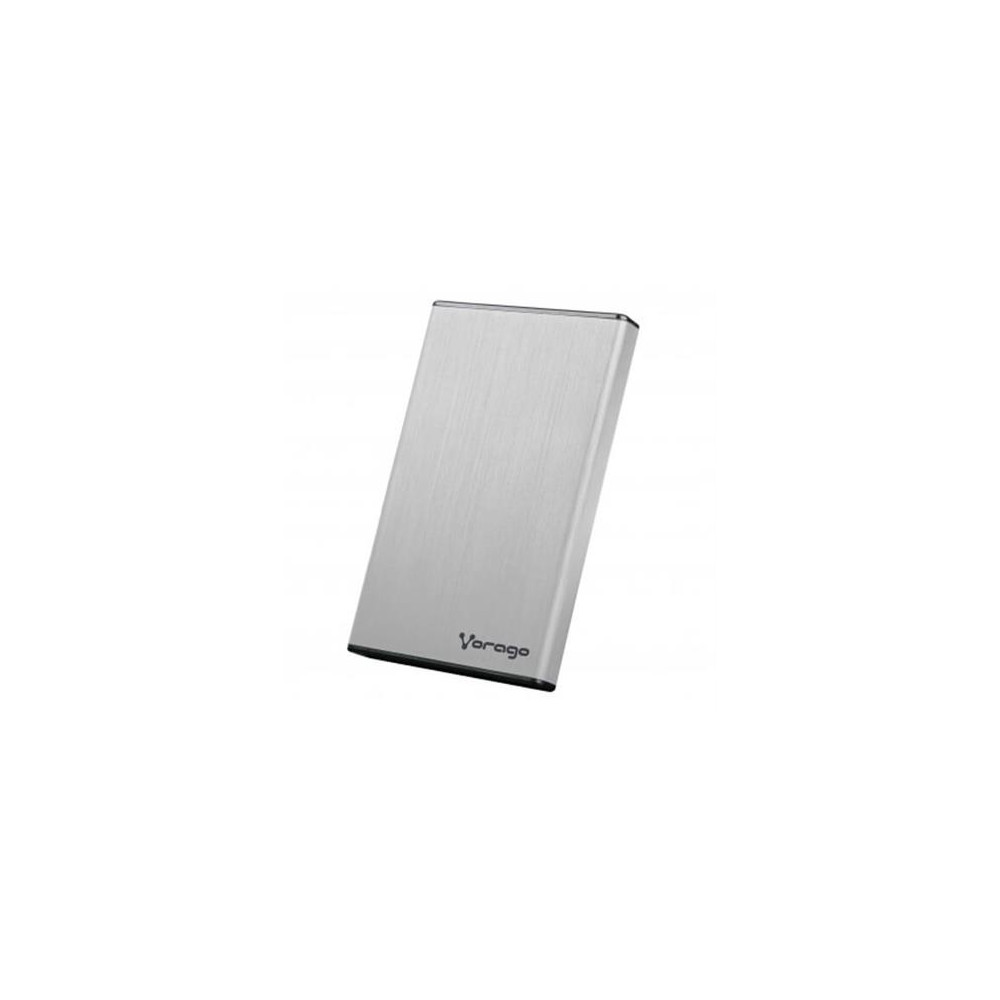 Enclosure Gabinete Vorago HDD-102 para SSD/HDD 2.5" SATA USB 2.0 Color Plata [ AC-354189-3 ]