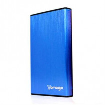 Enclosure Gabinete Vorago HDD-201 para SSD/HDD 2.5" SATA USB 3.0 Color Azul [ HDD-201-BL ]