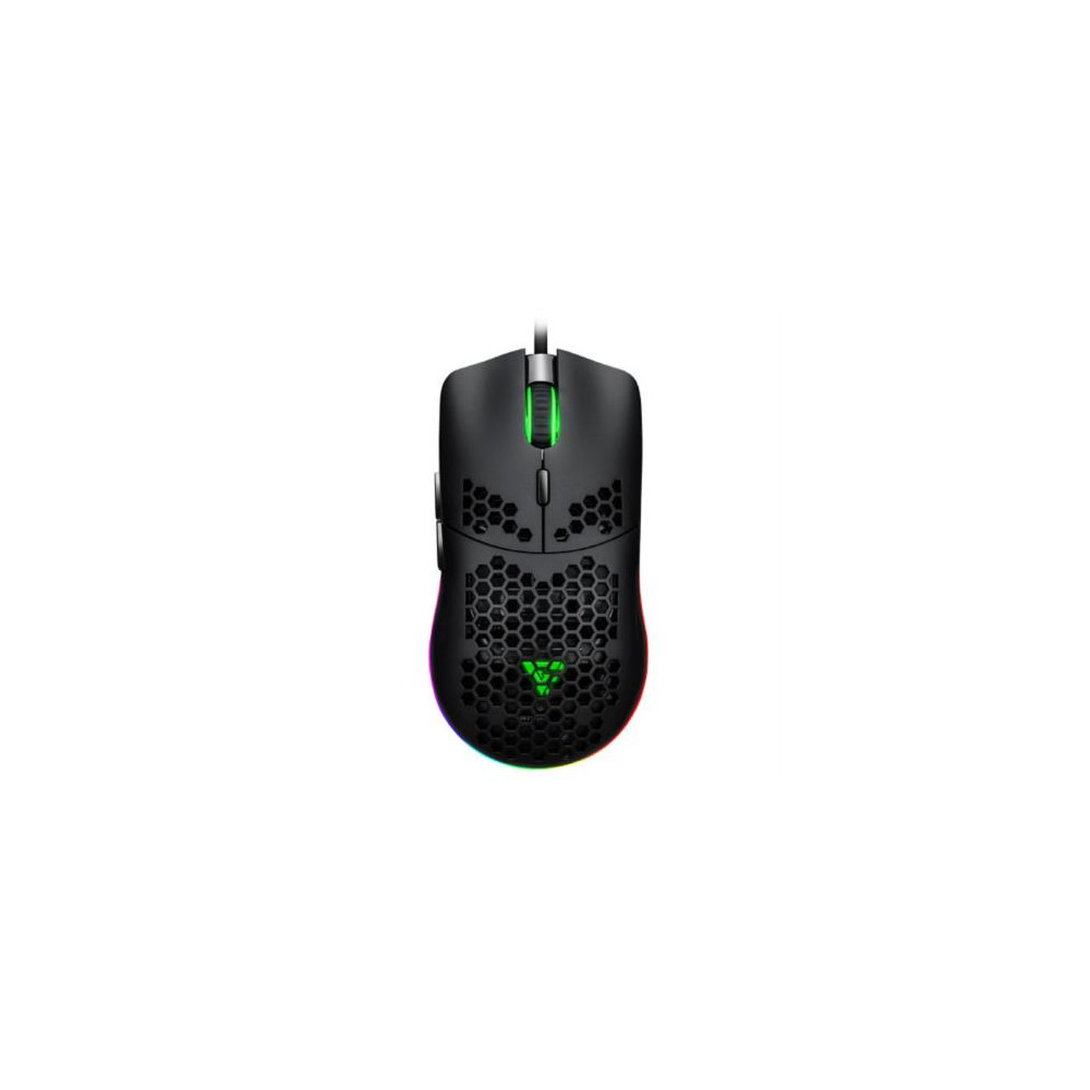 Mouse Game Factor MOG601 Ultralight RGB Sensor PMW3389 16000 dpi 7 Botones Clic Lser Color Negro [ MOG601-BK ]