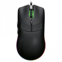 Mouse Game Factor MOG601 Ultralight RGB Sensor PMW3389 16000 dpi 7 Botones Clic Lser Color Negro [ MOG601-BK ]