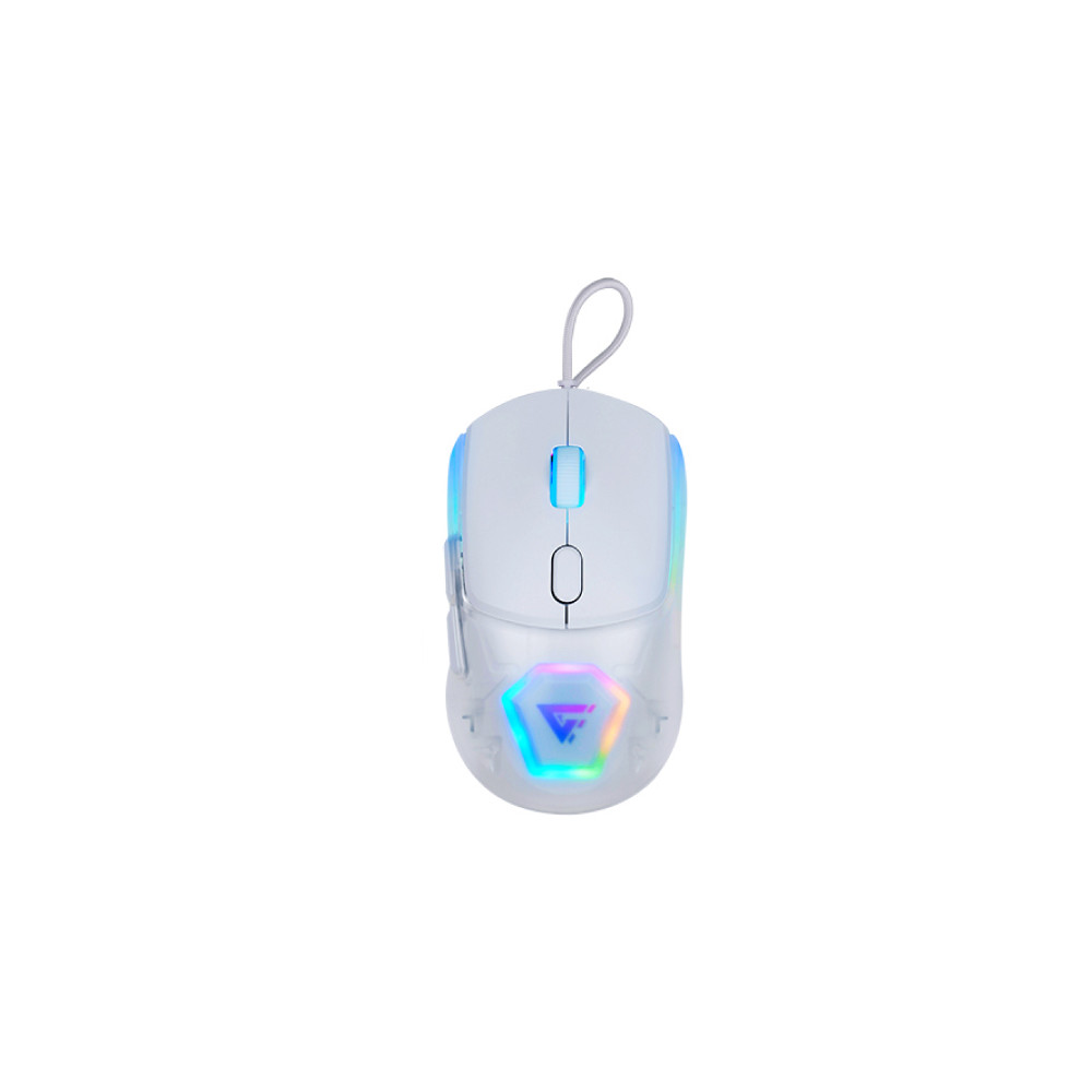 MOUSE GAME FACTOR MOG530 CARCASAS INTERCAMBIABLES PIXART 3327 12.000 DPI RGB USB NEGRO [ MOG530-BK ]