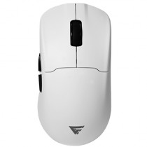 MOUSE GAME FACTOR MOW800 INALAMBRICO WIRELESS 2.4G BT PIXART 3395 26.000 DPI 4K HZ BASE RGB ULTRALIG [ MOW800-WH ]