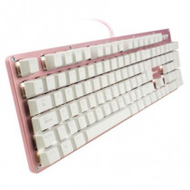 Teclado Mecnico Game Factor KBG400 Retroiluminado Switch Azul USB Rosa [ KBG400-PK-BL ]