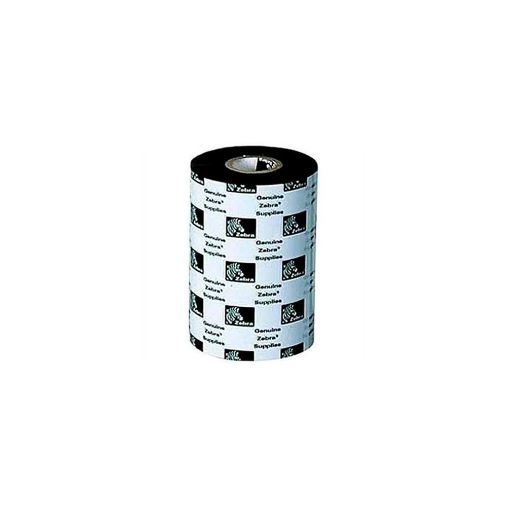 Cinta de Cera Zebra 110mm x 450m 2000 Ncleo de 25 mm 24/Caja [ 02000BK11045 ]