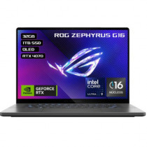 Laptop ASUS ROG Zephyrus G16 GU605MI-QR082W NVIDIA GeForce RTX 4070 Intel Core Ultra 9 Processor 185 [ 90NR0IS1-M00DA0 ]