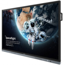 Pantalla BenQ RM6504 Interactiva IR Anti-Germenes 65" 4K UHD 3840x2160 50 Puntos Touch Android 13 [ RM6504 ]