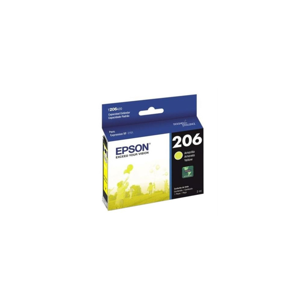 Tinta Epson XP-2101 Amarillo [ T206420-AL ]