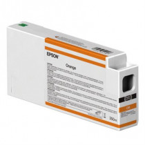 Tinta Epson UltraChrome HD 350 ml Color Naranja [ T54XA00 ]