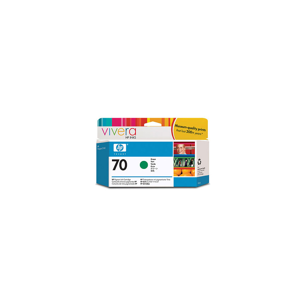 TINTA HP LF 70 VERDE DESIGNJET Z3100 130ML [ C9457A ]