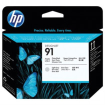 Cabezal HP LF de Impresin Fotogrfico 91 Color Negro-Gris Claro [ C9463A ]