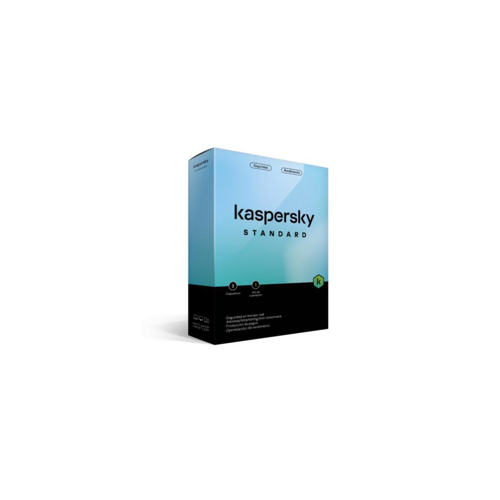 Licencia Antivirus Kaspersky Standard 1 Ao 3 Dispositivos [ KL1041Z5CFS-22 ]