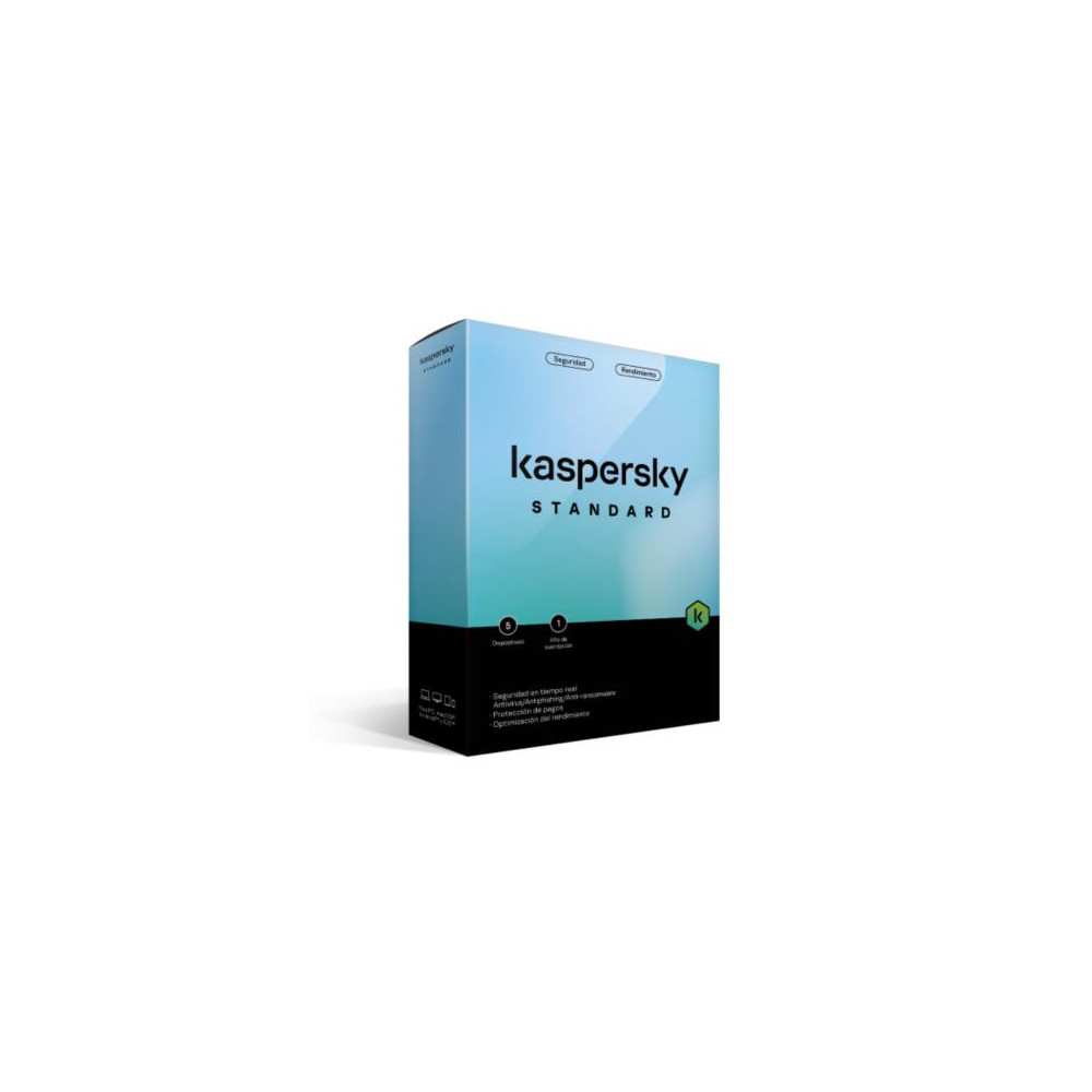 Licencia Antivirus Kaspersky Standard 1 Ao 5 Dispositivos [ KL1041Z5EFS-22 ]