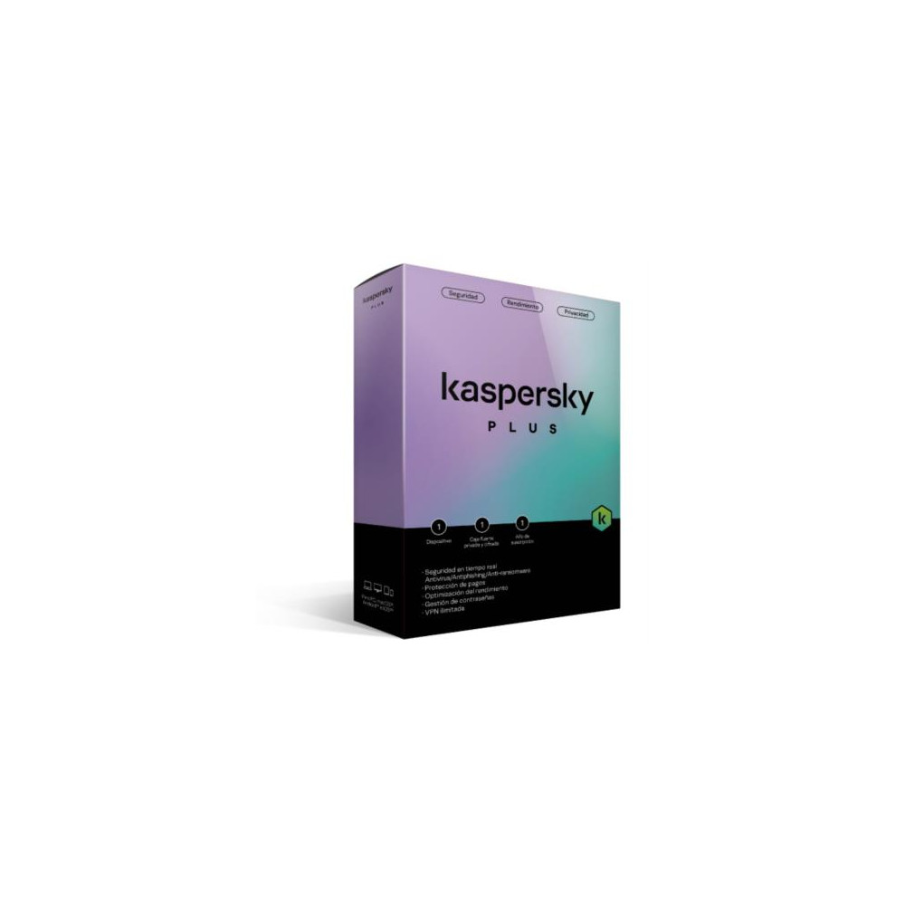 Licencia Antivirus Kaspersky Plus 1 Ao 1 Dispositivo [ KL1042Z5AFS-22 ]