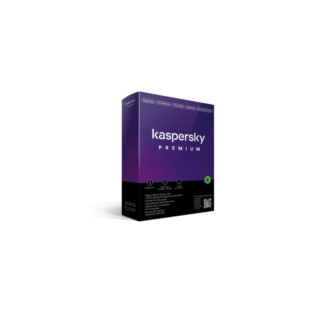 Licencia Antivirus Kaspersky Premium 1 Ao 3 Dispositivos [ KL1047Z5CFS-22 ]