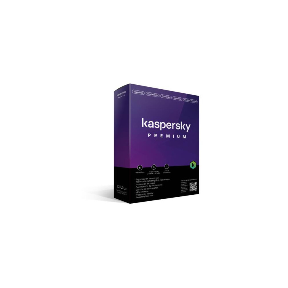 Licencia Antivirus Kaspersky Premium 1 Ao 5 Dispositivos [ KL1047Z5EFS-22 ]