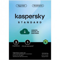 Licencia Antivirus ESD Kaspersky Standard 1 Ao 3 Dispositivos [ KL1041ZDCFS ]