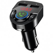 TRANSMISOR BLUETOOTH PERFECT CHOICE  - FM 2 PUERTO USB [ PC-331148 ]