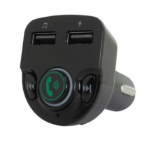 TRANSMISOR BLUETOOTH PERFECT CHOICE  - FM 2 PUERTO USB [ PC-331148 ]