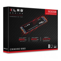 Unidad de Estado Slido SSD PNY CS3030 Gamer Alto rendimiento XLR8 NVMe 500GB M.2 2280 PCIe Lect.3500 [ M280CS3030-500-RB ]