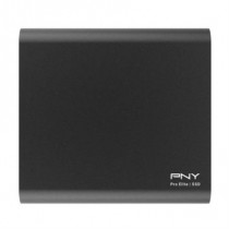 SSD Externo PNY Pro Elite Portable 500GB USB-C USB 3.1 Gen 2 Lect 890/900 MBs Color Negro para Windo [ PSD0CS2060-500-RB ]