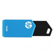 Unidad de Memoria Flash USB PNY HP v150w 32GB Color Azul USB 2.0 [ P-FD32GHPV150W-GE ]