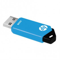 Unidad de Memoria Flash USB PNY HP v150w 32GB Color Azul USB 2.0 [ P-FD32GHPV150W-GE ]