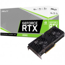 Tarjeta de Video PNY Verto GeForce RTX3060 12GB Dual Fan GDDR6 PCIe 4.0 1xHDMI 3xDP [ VCG306012DFBPB1 ]