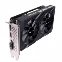 Tarjeta de Video PNY GeForce GTX1650 4GB Dual Fan GDDR6 PCIe 3.0 1xHDMI 1xDP 1xDVI-D [ VCG16504D6DFXPB1 ]