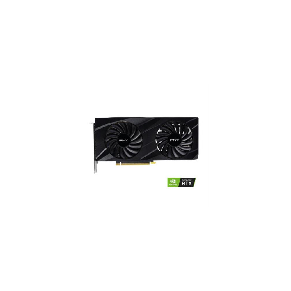 Tarjeta de Video PNY Verto GeForce RTX3060 8GB Dual Fan GDDR6 PCIe 4.0 1xHDMI 3xDP [ VCG30608DFBPB1 ]