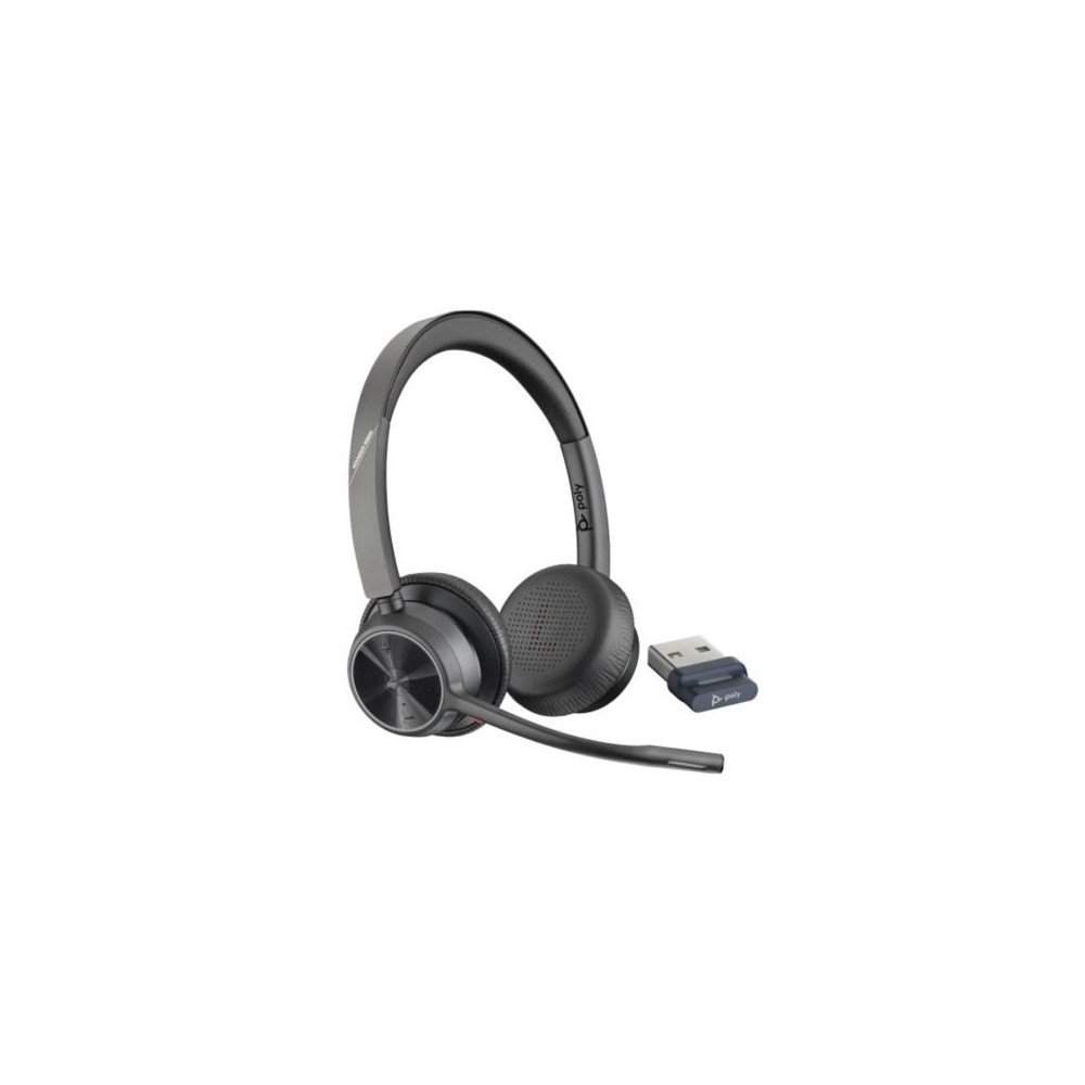 AURICULARES POLY Voyager 4320 USB-A BT700 dongle [ 76U49AA ]