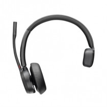 AURICULARES POLYCOM Voyager 4310 UC Inalambricos Diadema USB tipo A Bluetooth con Base de carga Negr [ 77Y92AA ]