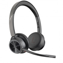 Auriculares Voyager Poly 4320 con certificacion de Microsoft Teams + Adaptador BT700 USB-C [ 77Z30AA ]