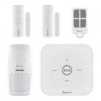 Sistema de Seguridad Steren Wi-Fi con 3 Sensores Alcance Hasta 60m en reas Abiertas  Alarma de Siren [ SHOME-2000 ]