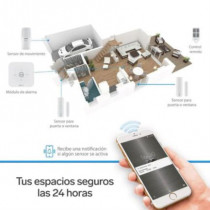 Sistema de Seguridad Steren Wi-Fi con 3 Sensores Alcance Hasta 60m en reas Abiertas  Alarma de Siren [ SHOME-2000 ]