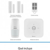 Sistema de Seguridad Steren Wi-Fi con 3 Sensores Alcance Hasta 60m en reas Abiertas  Alarma de Siren [ SHOME-2000 ]