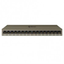 Switch Steren Gigabit Ethernet de 16 Puertos Full Duplex Color Gris [ SWI-116 ]