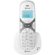 Telfono Inalmbrico Steren DECT 6.0 con 2 Extensiones Adicionales [ TEL-2492 ]