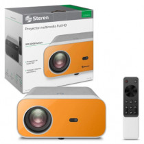 PROYECTOR MULTIMEDIA STEREN FULL HD 300 LM WIFI [ PRO-4000 ]