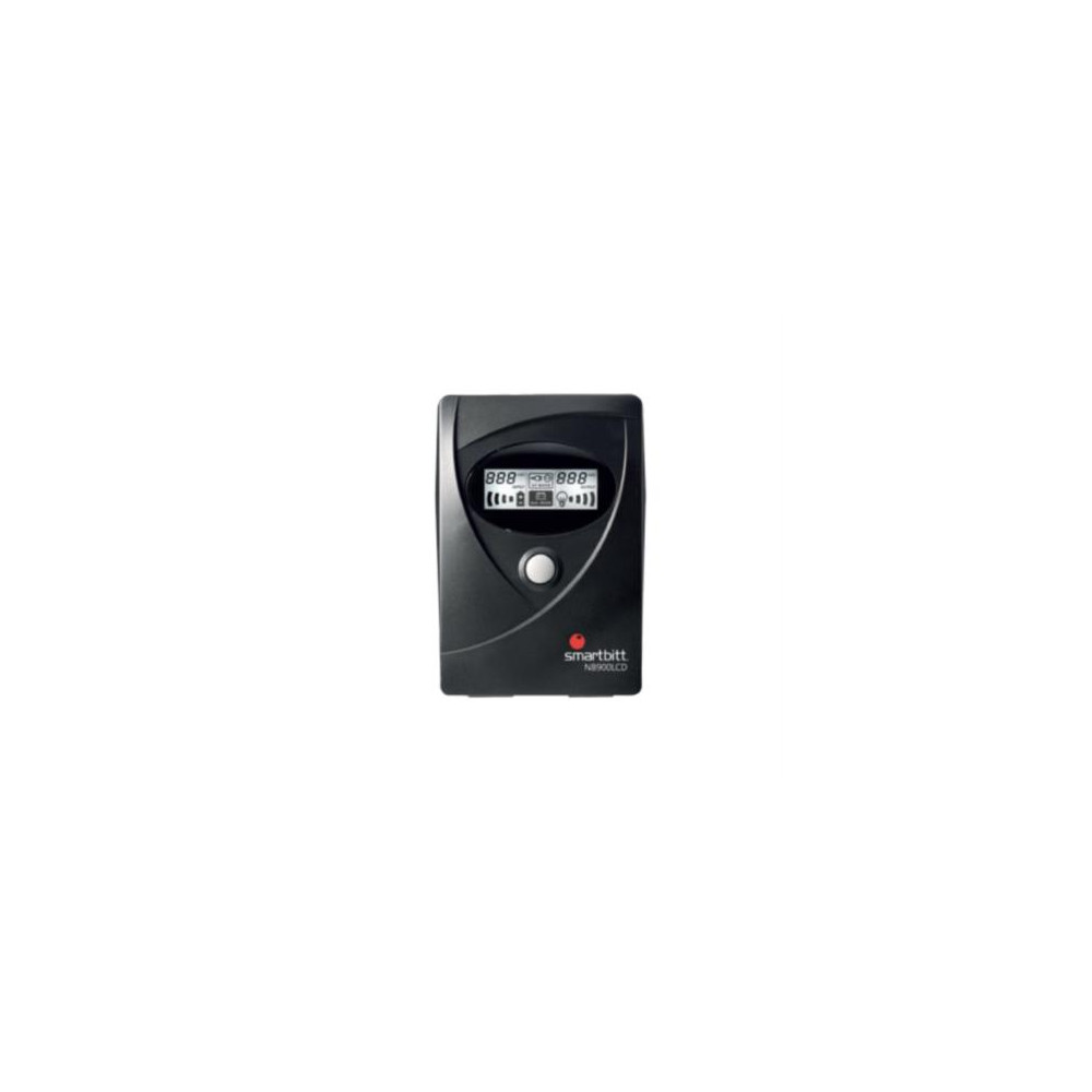 UPS Smartbitt Smart Interactive 900 900VA/450Watts 6 Contactos Proteccin Lnea Telefnica RJ-11 [ SBNB900LCD ]