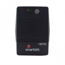 UPS Smartbitt Smart Interactive 750 No Break 750VA/375W 6 Contactos Proteccin de Lnea Telefnica RJ-1 [ SBNB750USB ]