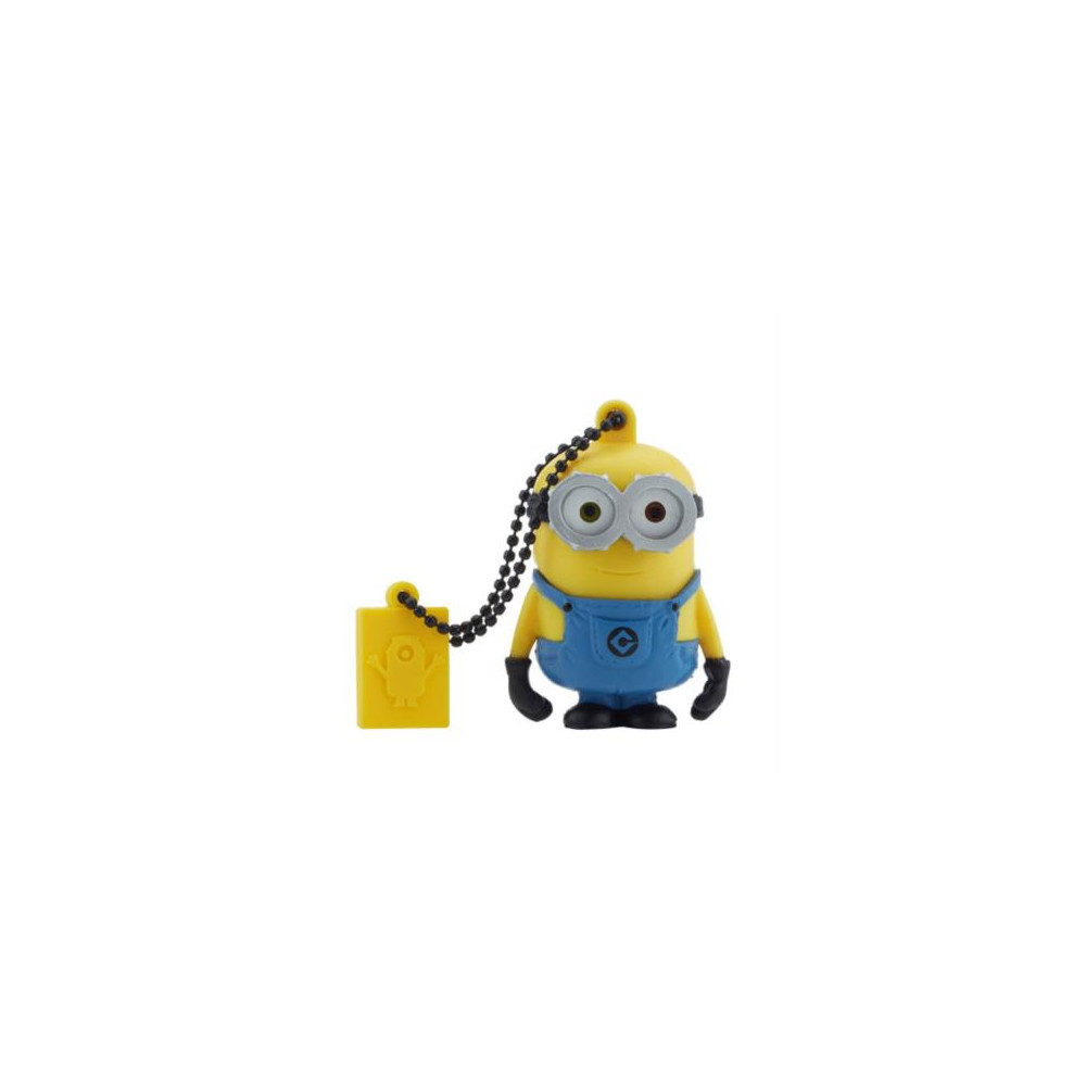 Memoria USB Tribe Minions Bob 16 GB 2.0 Color Azul-Amarillo [ FD021520 ]