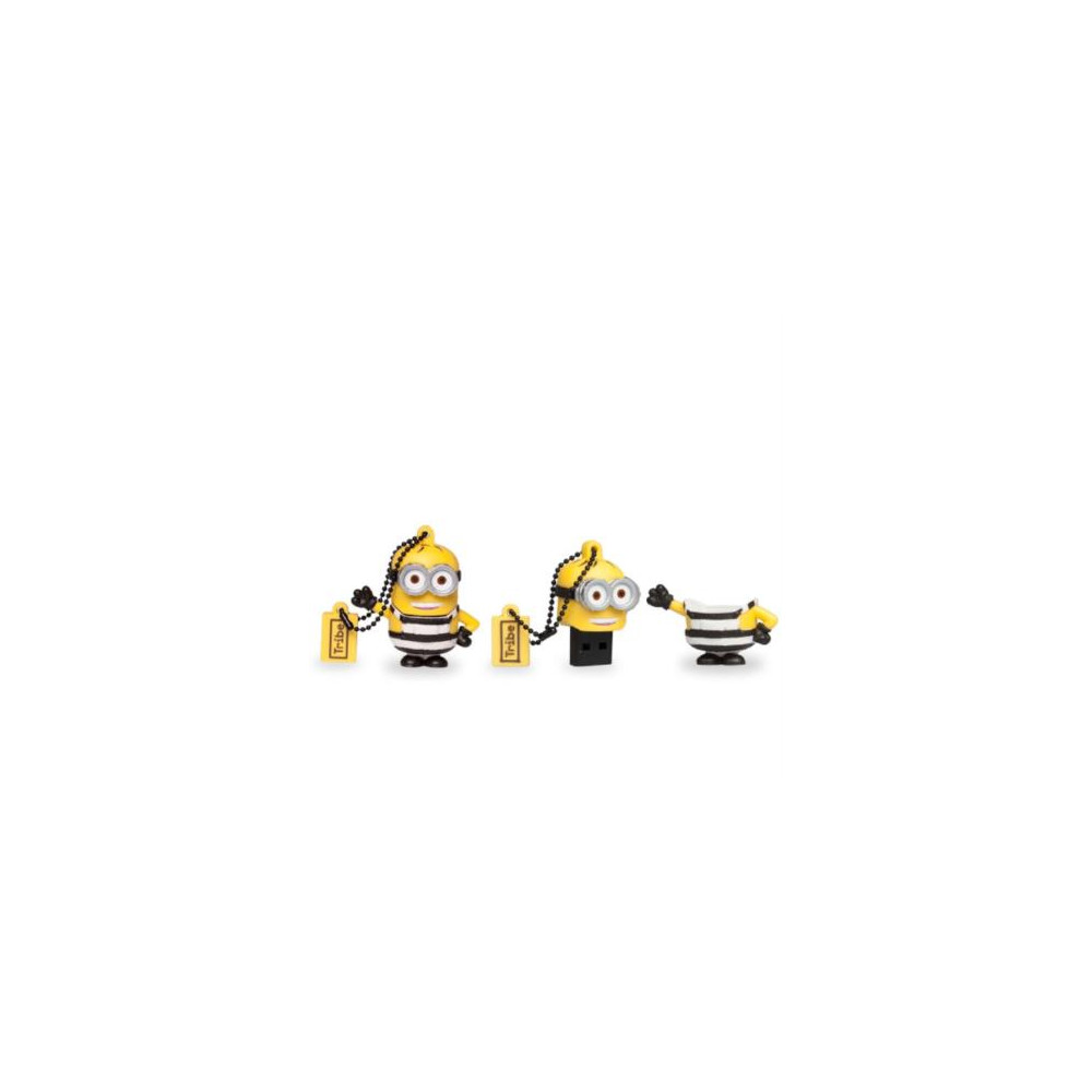 Memoria USB Tribe Minions Phil 16 GB 2.0 Color Azul-Amarillo [ FD021521 ]