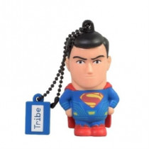 Memoria USB Tribe DC Superman 32 GB 2.0 Color Azul-Rojo [ FD033701 ]