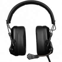 DIADEMA GAME FACTOR HSG550 CONEXION POR USB / MICROFONO AJUSTABLE / SURROUND 7.1 /  NEGRO [ HSG550 ]