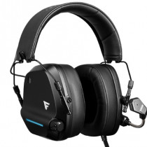 DIADEMA GAME FACTOR HSG550 CONEXION POR USB / MICROFONO AJUSTABLE / SURROUND 7.1 /  NEGRO [ HSG550 ]