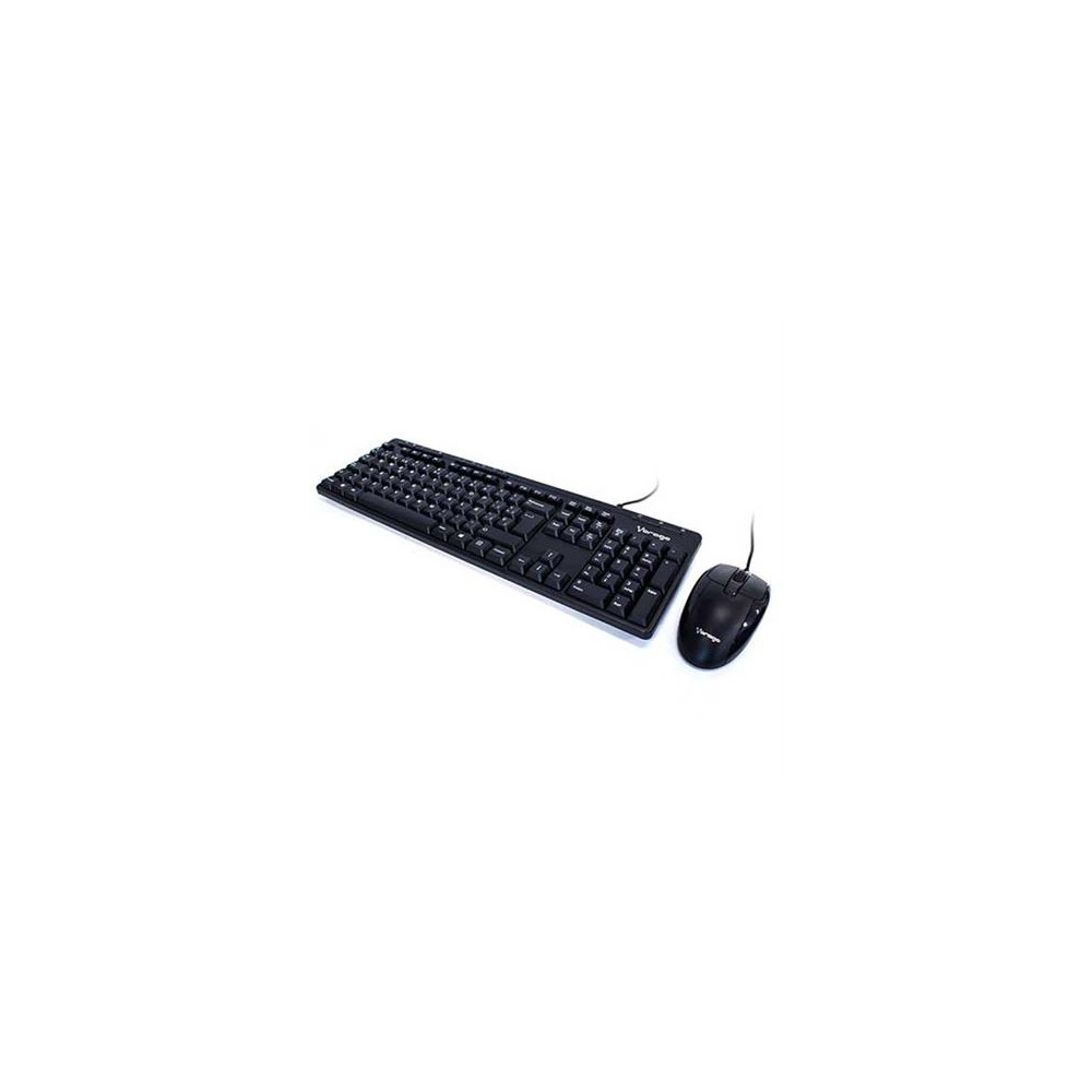 Kit Vorago Teclado y Mouse Km-104 Alambrico Multimedia Usb [ AC-395879-1 ]