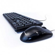 Kit Vorago Teclado y Mouse Km-104 Alambrico Multimedia Usb [ AC-395879-1 ]