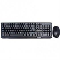 Kit Vorago Teclado y Mouse Km-302 Inalambrico Negro [ AC-395896-1 ]