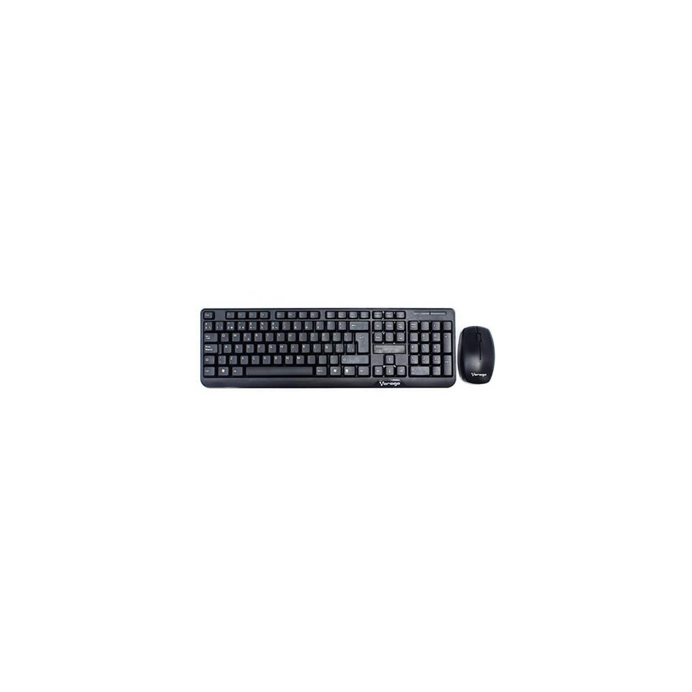 Kit Vorago Teclado y Mouse Km-302 Inalambrico Negro [ AC-395896-1 ]